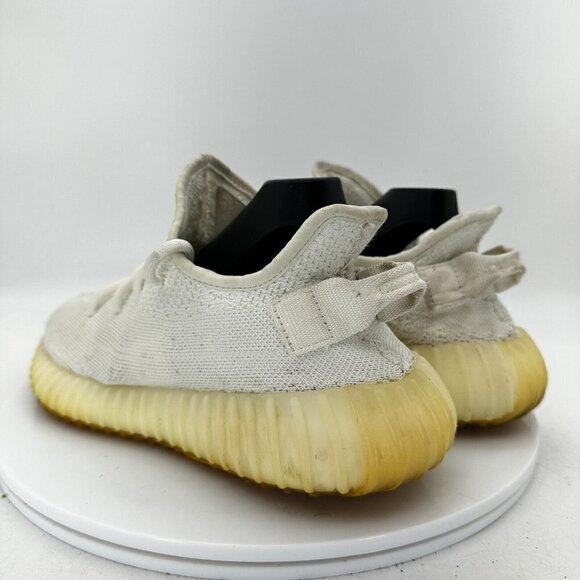 Adidas Yeezy Boost 350 V2 Low Men Size 6 CP9366 Cream Triple White Casual Shoes - Picture 8 of 15